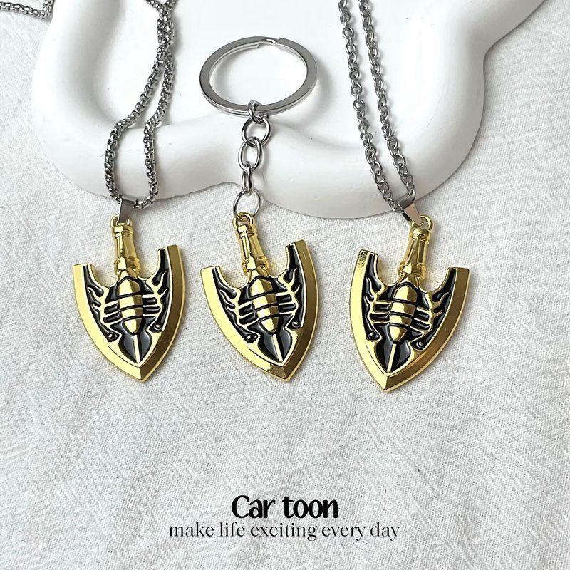 Anime Pendant Necklace - Jojo'S Bizarre Adventure Stand Arrow Pendant