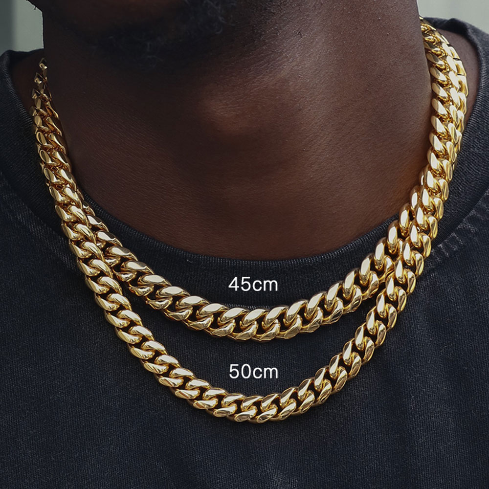 12mm Miami Mens Cuban Link Cha - Cuban Link Chain 12Mm review and price