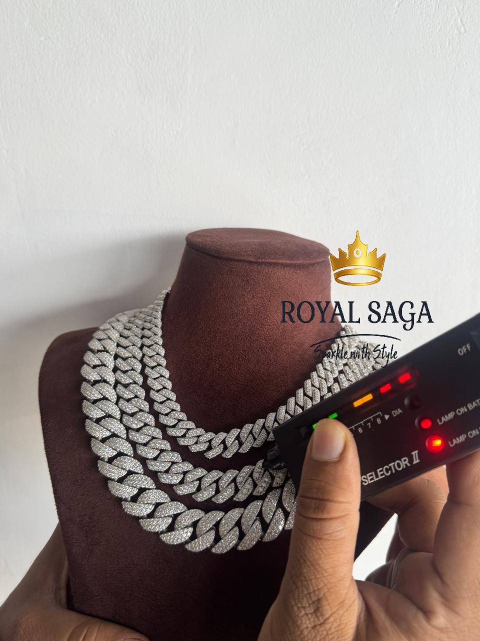 Custom 12mm/15mm/18mm 925 Silv - Cuban Link Chain 12Mm review and price