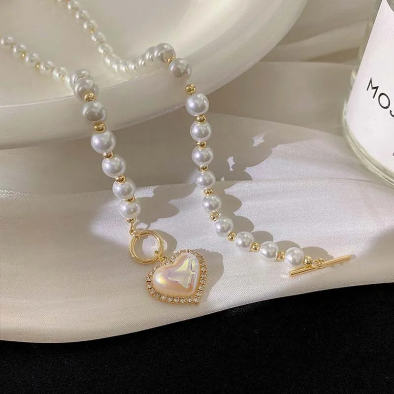 New Vintage Imitation Pearl Ch - Pearl Choker Necklace Vintage review and price