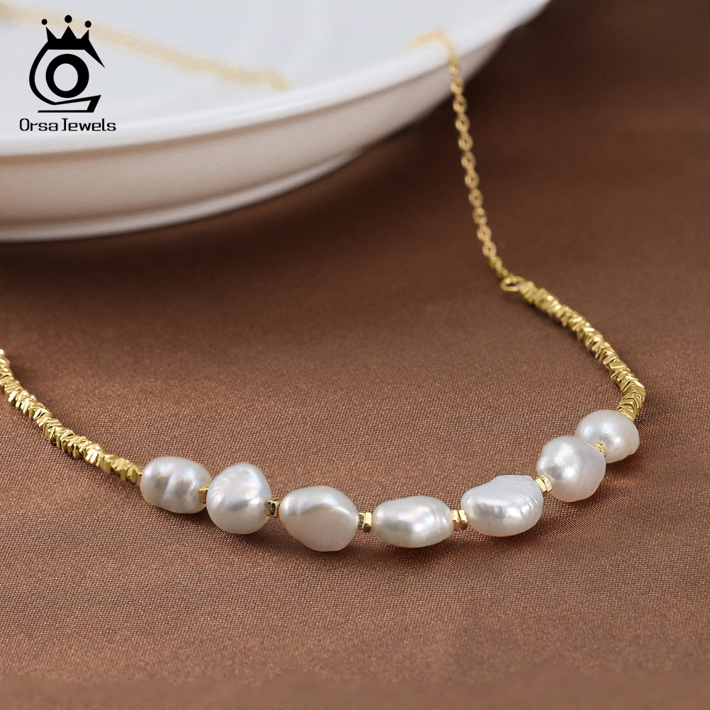 ORSA JEWELS Vintage 925 Sterli - Pearl Choker Necklace Vintage review and price