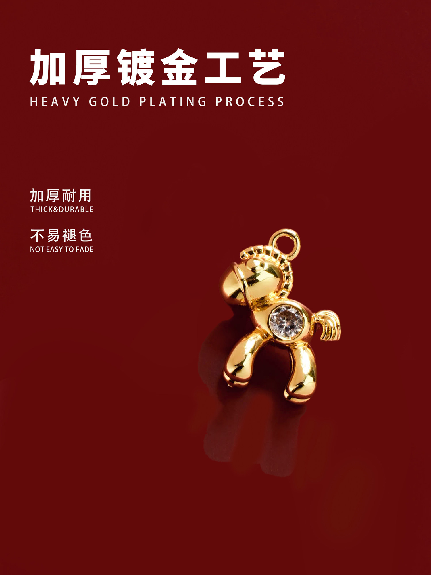 Copper Gold Plated Alloy Lucky - Necklaces review and price