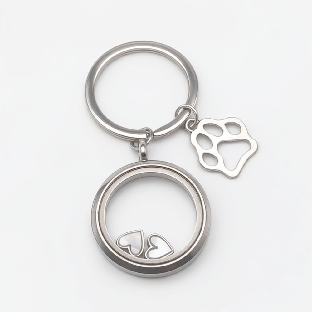 Stainless Steel Heart Keepsake - Heart Locket Necklace Photo review and price