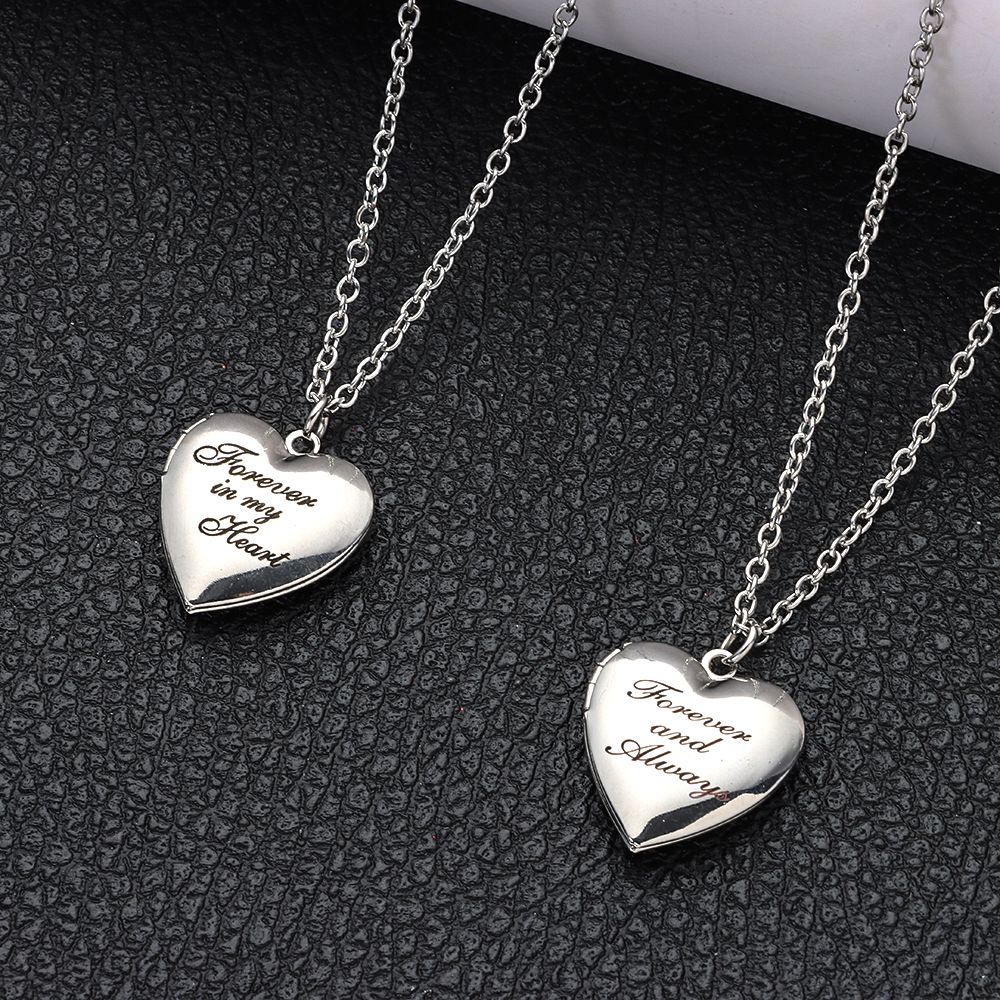 Lover Fashion Friend Jewelry C - Heart Locket Necklace Photo review and price