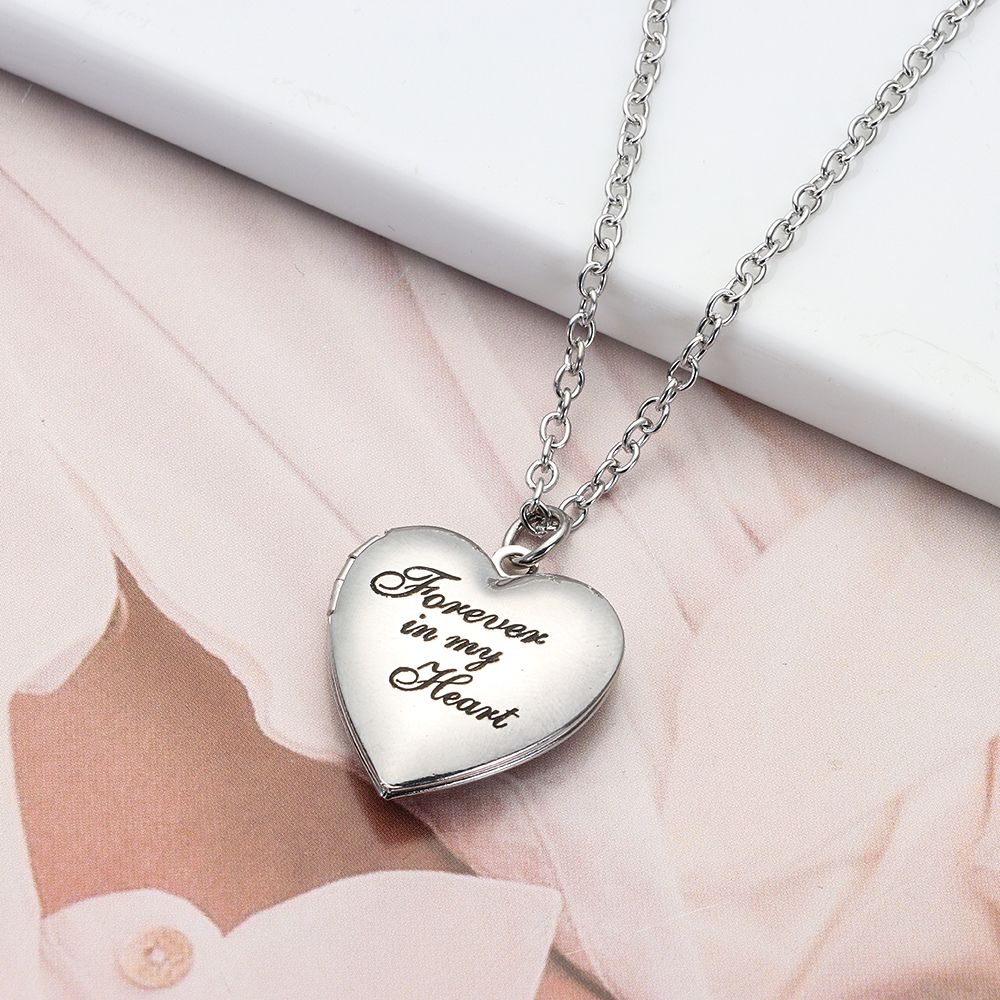 Lover Fashion Friend Jewelry C - Heart Locket Necklace Photo review and price