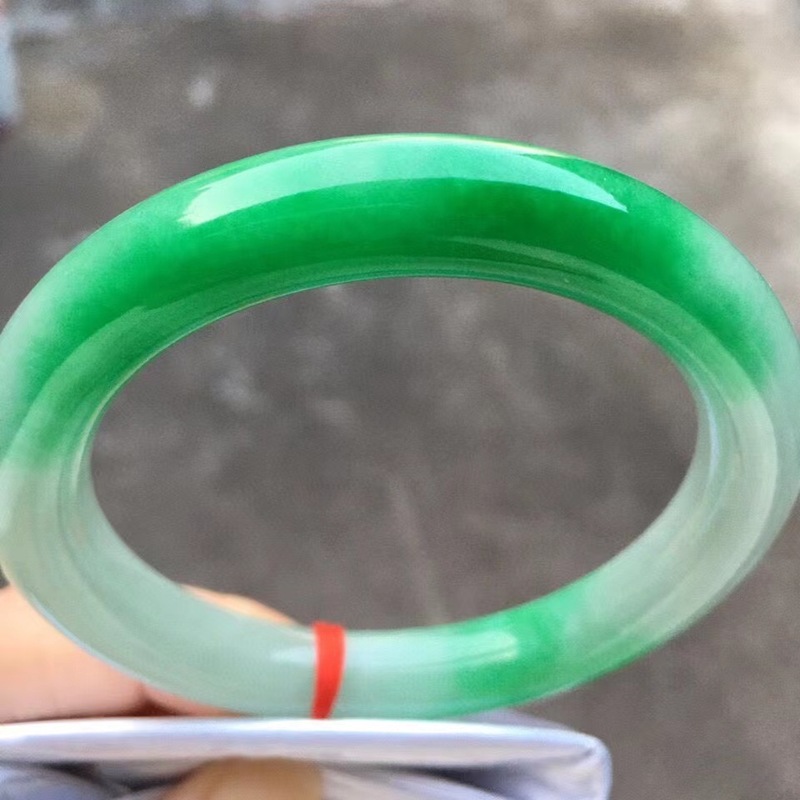 Natural Myanmar jade bracelet, - Bracelets review and price