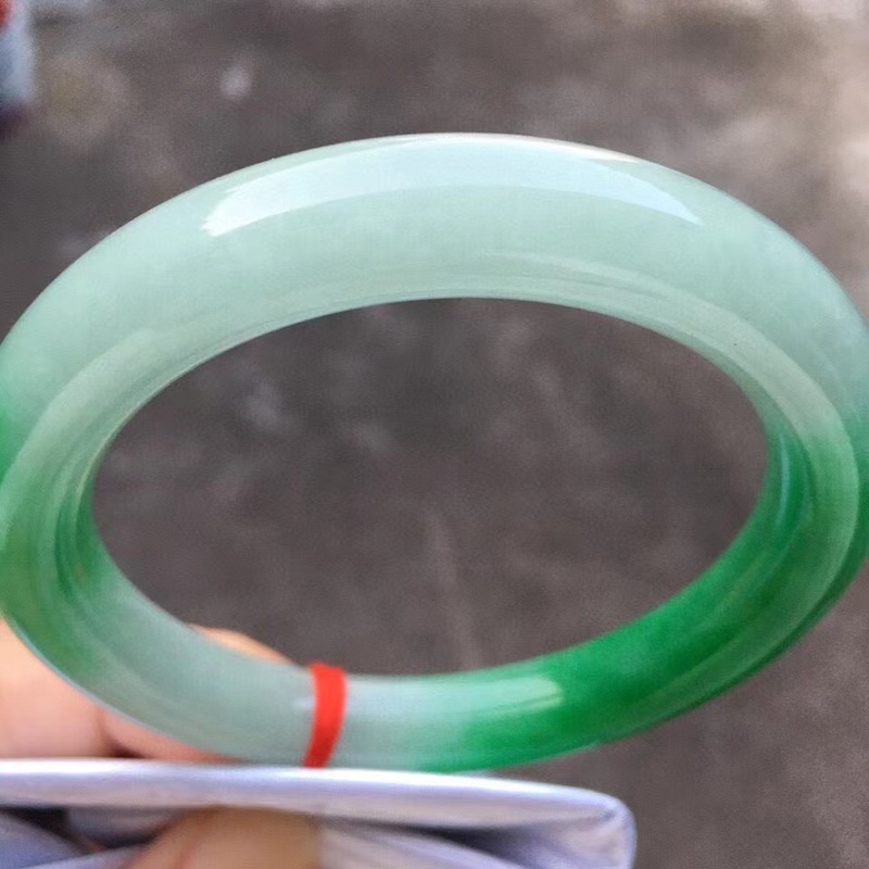 Natural Myanmar jade bracelet, - Bracelets review and price