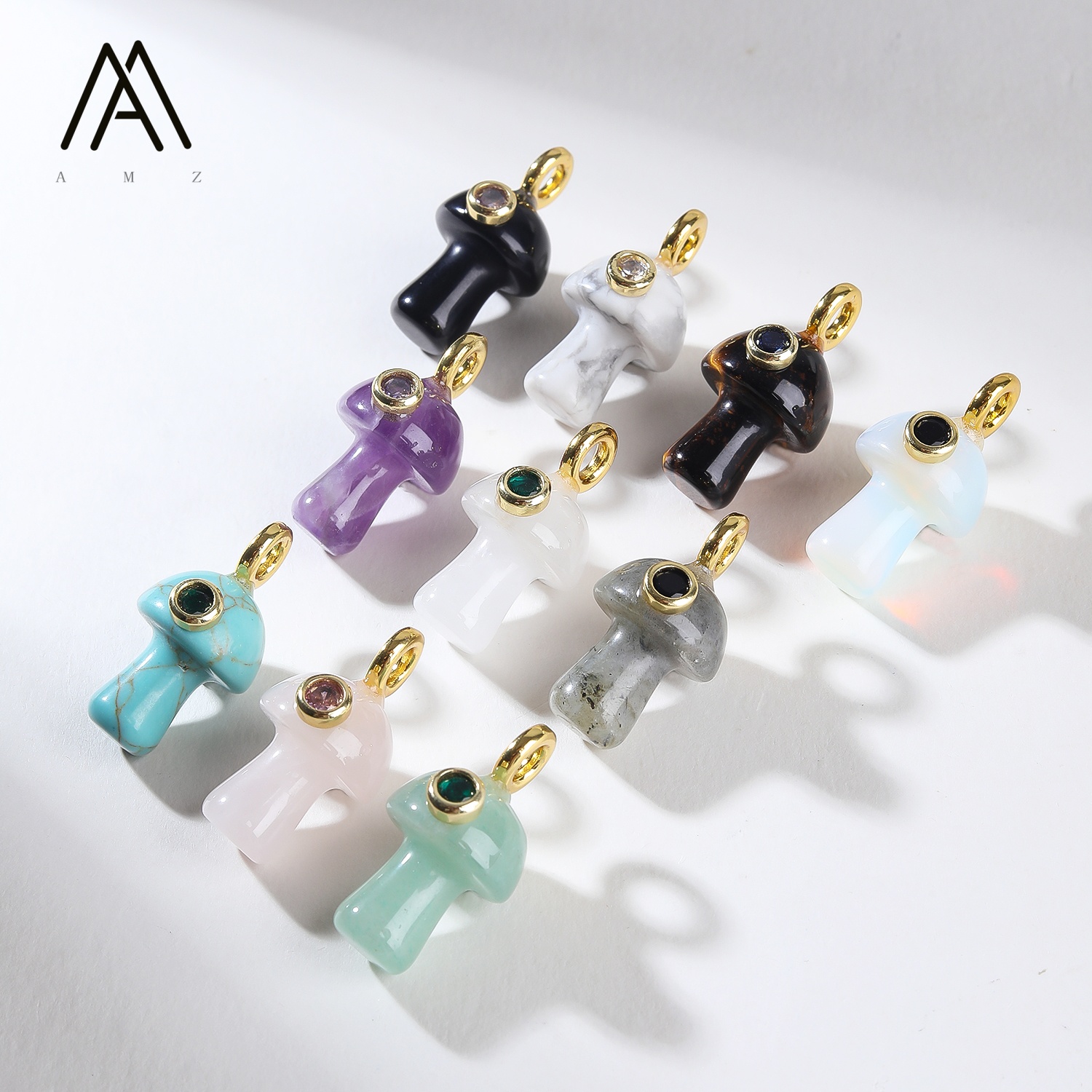 1/3/5/10pcs Natural Stone Quar - Crystal Pendant Necklace Natural Stone review and price