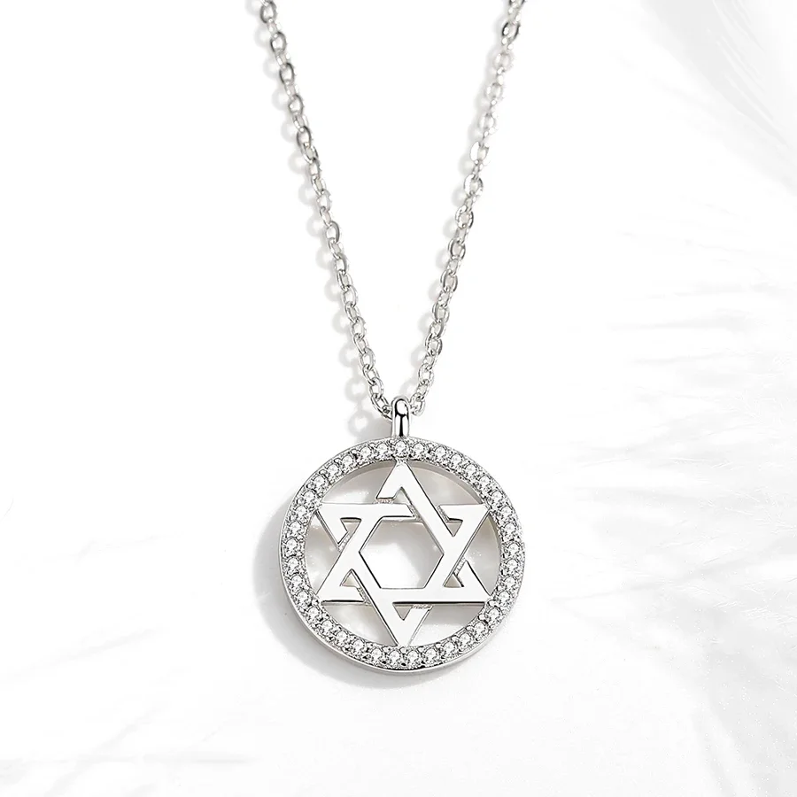 KALETINE Jewish Magen Star of  - 925 Sterling Silver Chain Necklace Men review and price