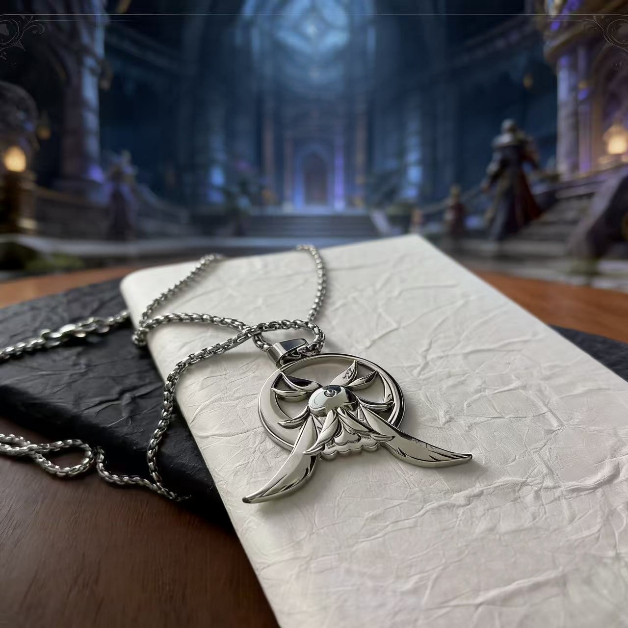 Game Genshin Impact Columbina  - Anime Pendant Necklace review and price