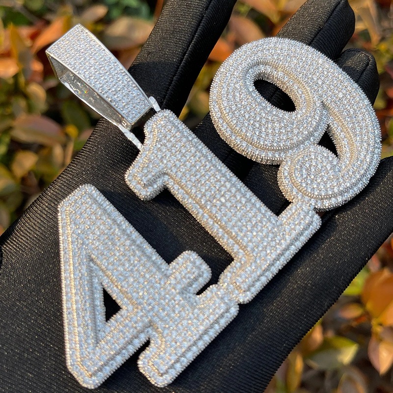 Custom Pave Cubic Zircon Lette - Cuban Link Chain 12Mm review and price